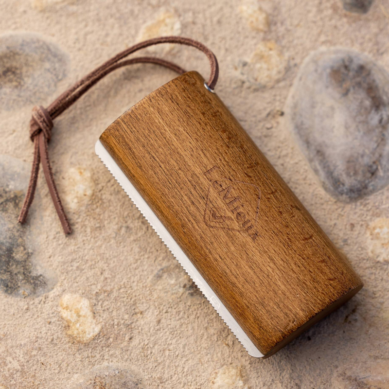 LeMieux Artisan Shedding Comb - Brown-2